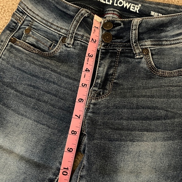 Wallflower Ultra Fit Skinny Mid Rise Insta Soft Jeans, Lucy, cotton, 0-1, 24-25 - Picture 5 of 12